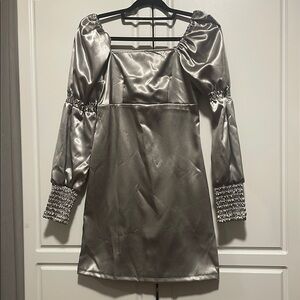 Elegant Silver Dress